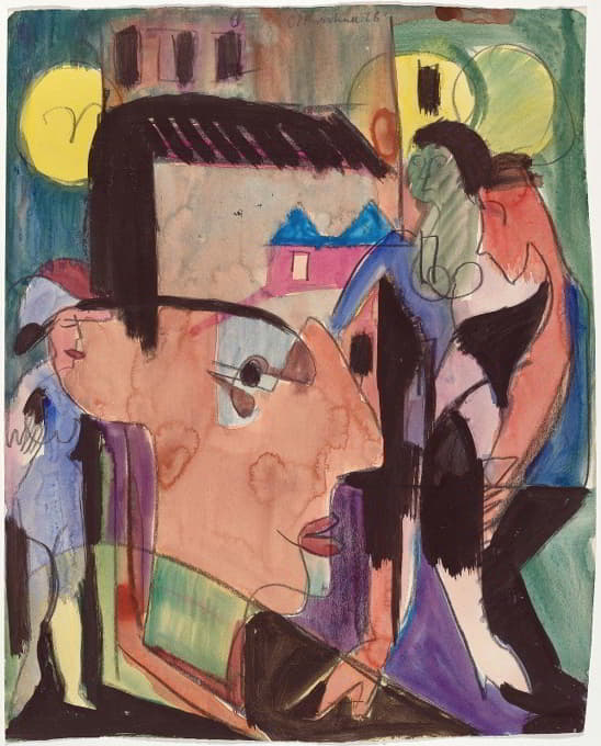 Ernst Ludwig Kirchner - Self-Portrait