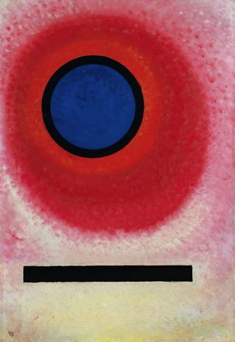 Wassily Kandinsky - Blauer Kreis No. 2 (Cercle Bleu Ii)