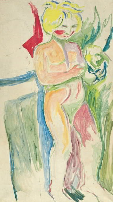 Edvard Munch - Alma Mater; Standing Child