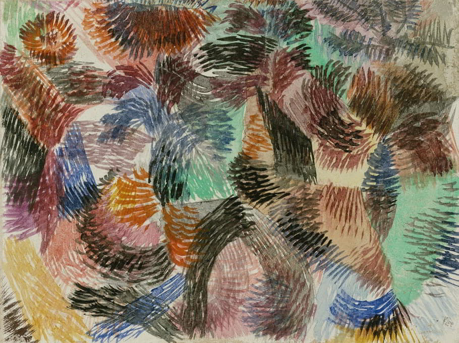 Paul Klee - Libido of the Forest