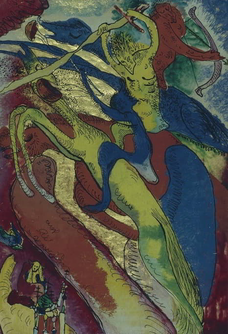 Wassily Kandinsky - Apocalyptic Riders I