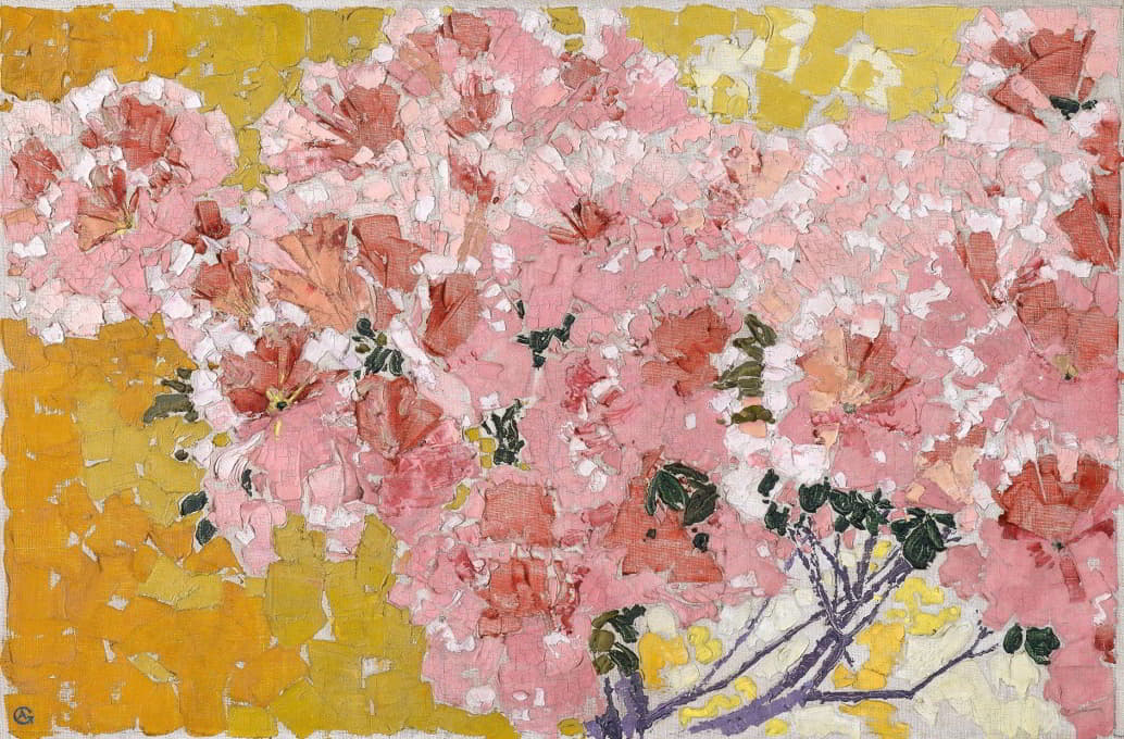 Augusto Giacometti - Blooming azaleas