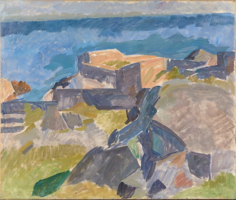 Edvard Weie - Landscape from Christiansø