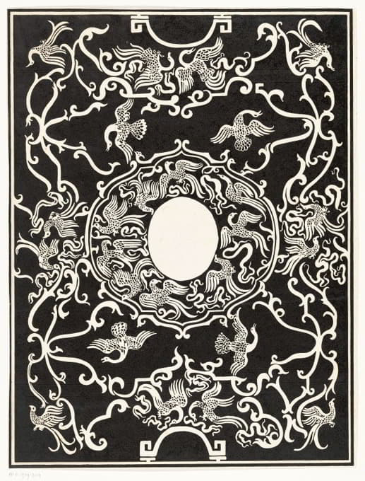 Carel Adolph Lion Cachet - Bandontwerp voor; L’art hollandais à l’exposition internationale des arts décoratifs et industriels modernes, 1925