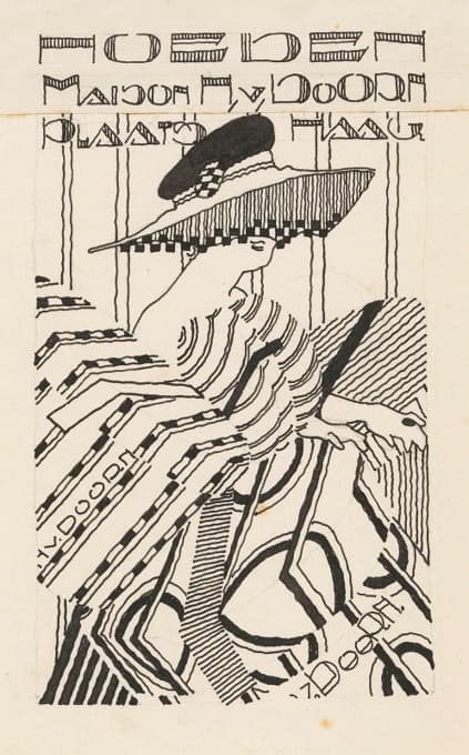 海牙Maison H.van Doorn的帽子广告设计
