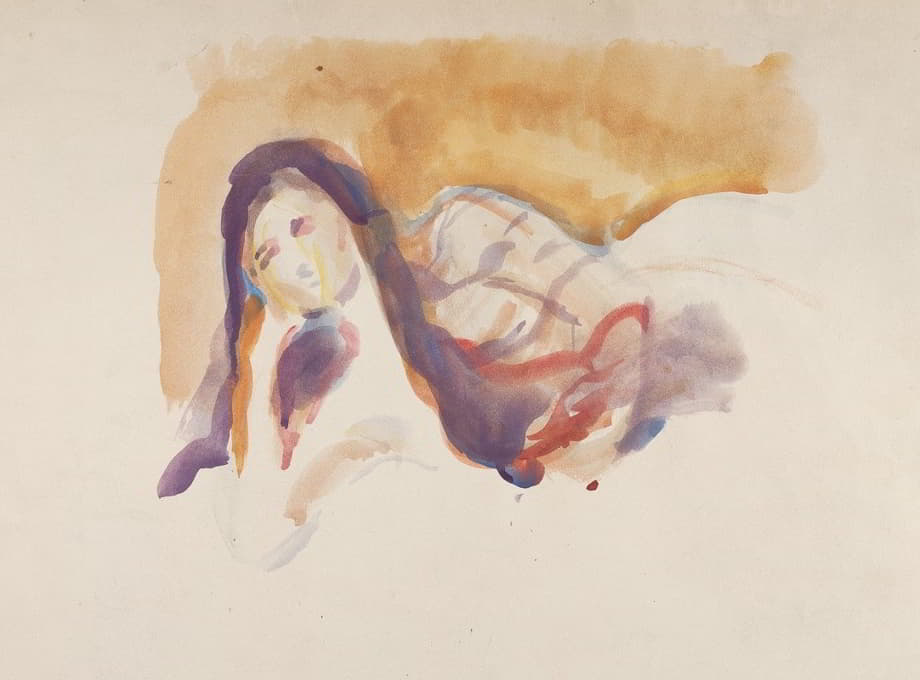 Edvard Munch - Liggende akt