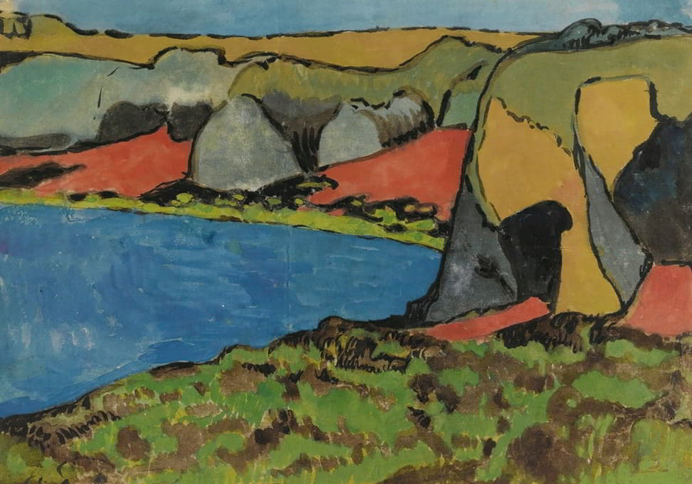 Paul Sérusier - Paysage Breton, La Petite Anse