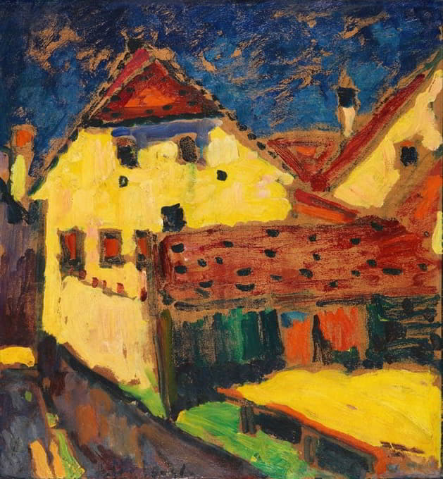 Alexej von Jawlensky - Gelbe Häuser