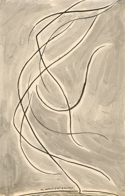 Abraham Walkowitz - Dance Abstraction; Isadora Duncan. (or ‘Rhythmic Line’)