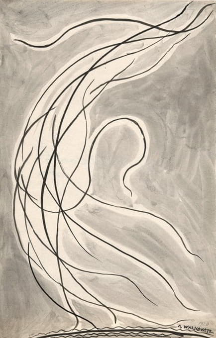 Abraham Walkowitz - Rhythmic Lines; Dance Abstraction
