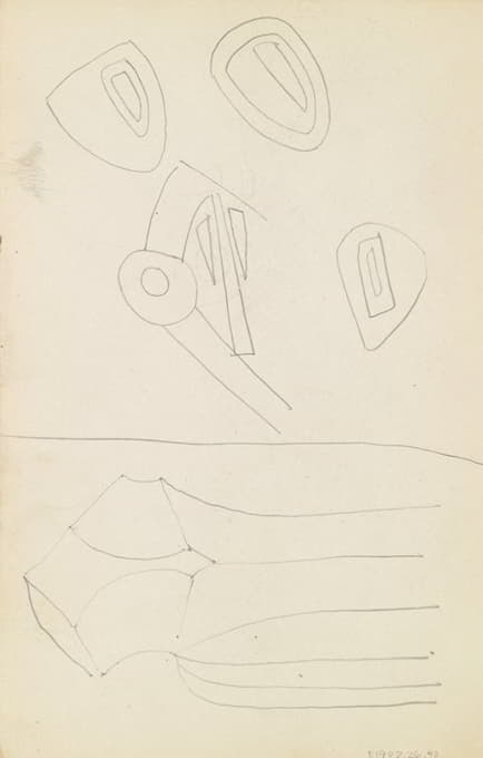 Henri Gaudier-Brzeska - Five Abstract Sketches