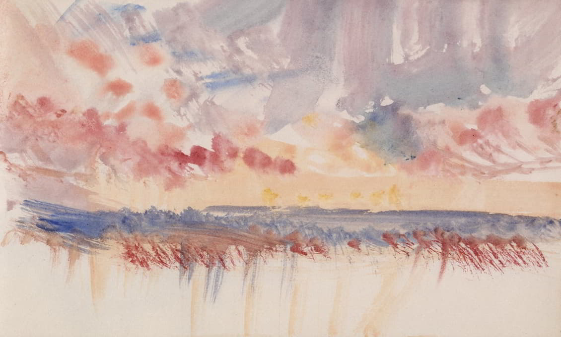 Joseph Mallord William Turner - The Channel Sketchbook 29
