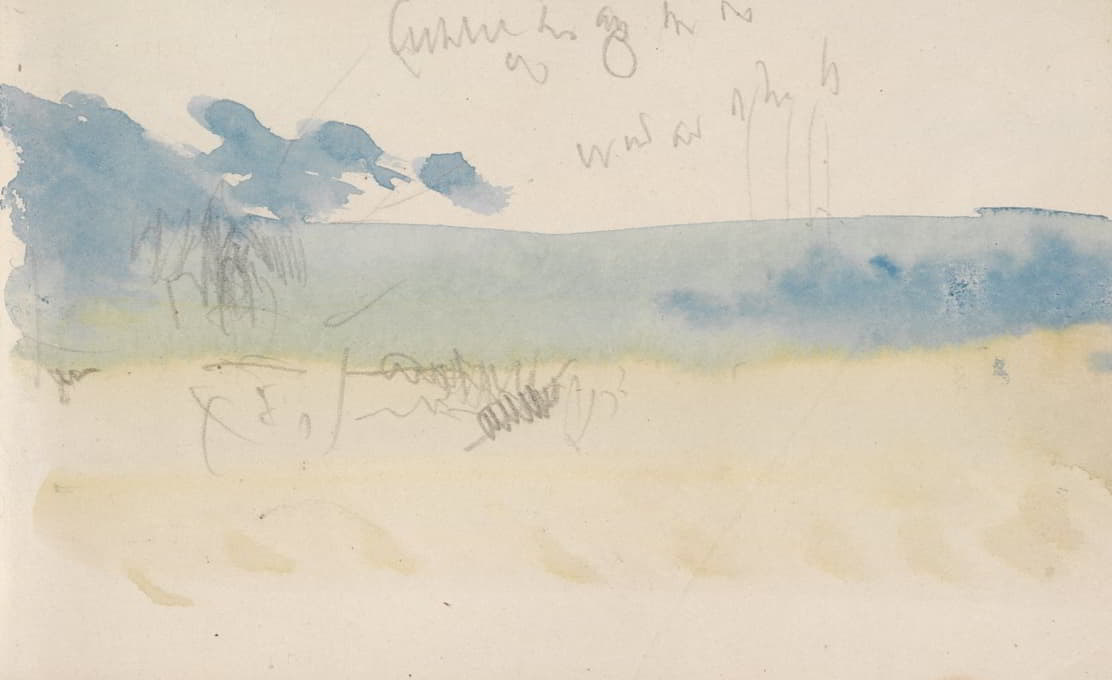 Joseph Mallord William Turner - The Channel Sketchbook 8