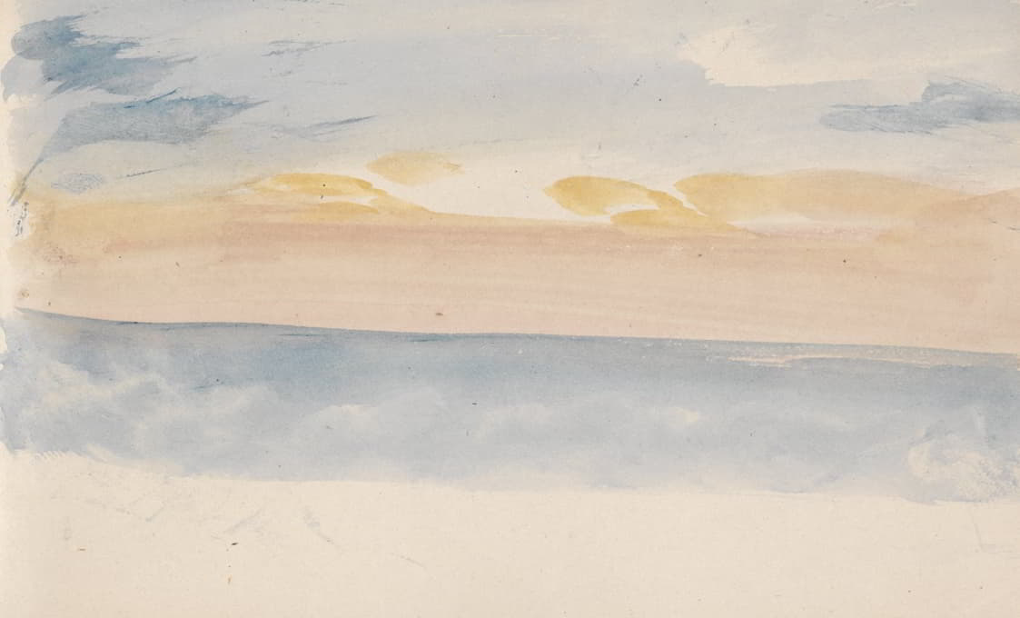 Joseph Mallord William Turner - The Channel Sketchbook 9
