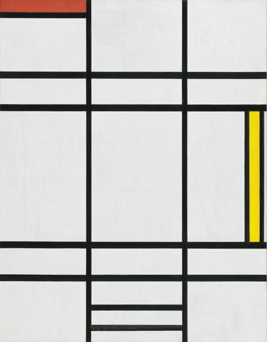 Piet Mondrian - Composition in White, Red, and Yellow