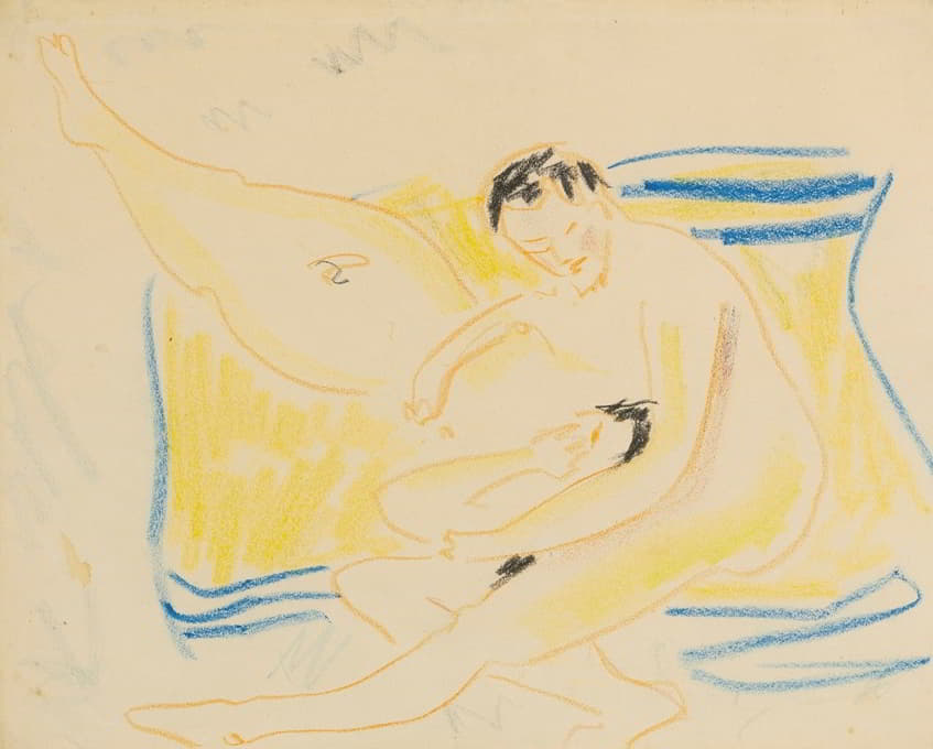 Ernst Ludwig Kirchner - Couple