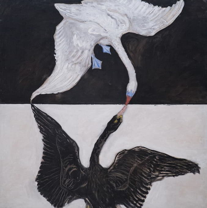 Hilma af Klint - Group IX-SUW, The Swan, No. 1