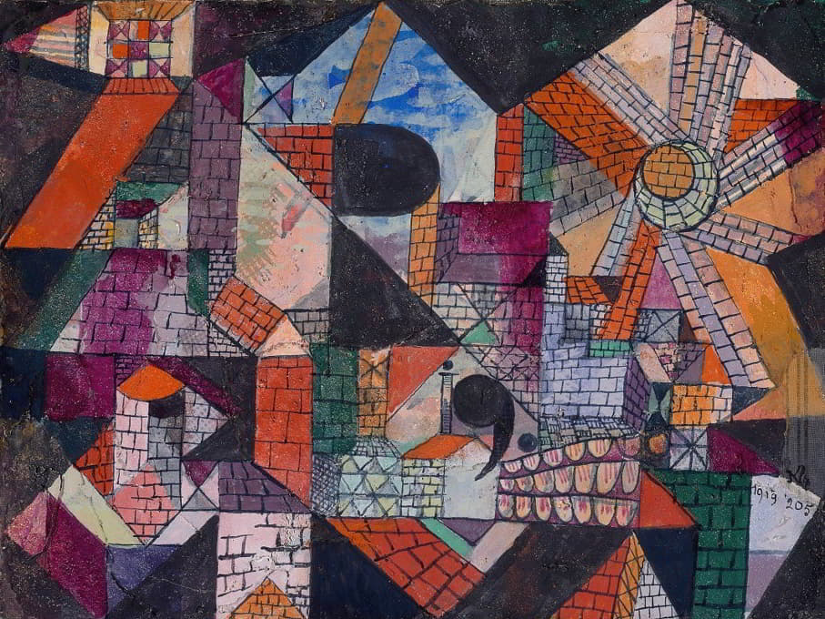 Paul Klee - Stadt R