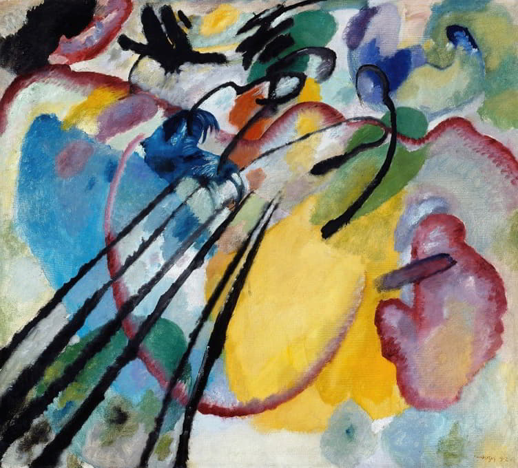 Wassily Kandinsky - Improvisation 26 (rowing)