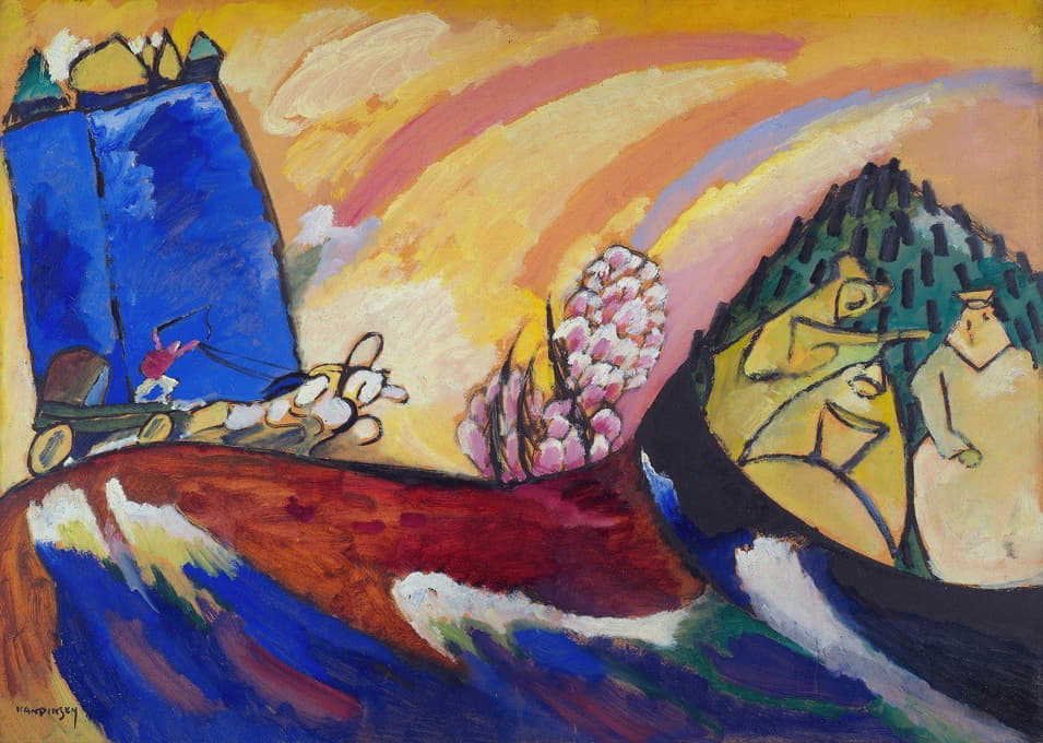 Wassily Kandinsky - Painting with Troika