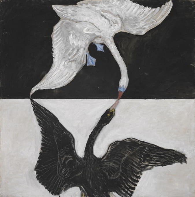 Hilma af Klint - Group IX,SUW, The Swan, No. 1