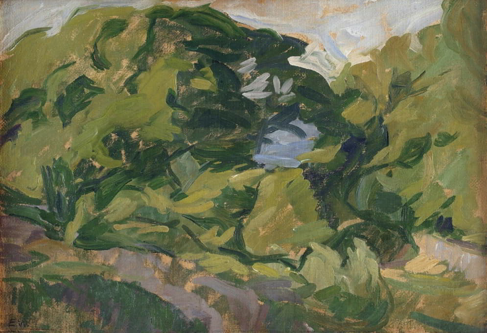 Edvard Weie - Landscape, Christiansø