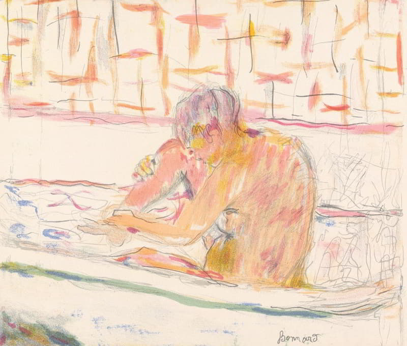 Pierre Bonnard - Kvinde i badekar