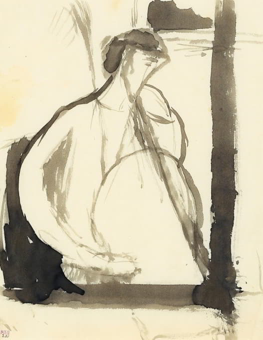 Amedeo Modigliani - Le Joueur De Violoncelle