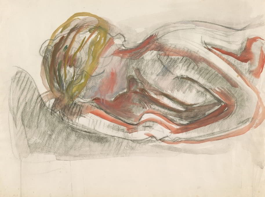 Edvard Munch - Liggende akt