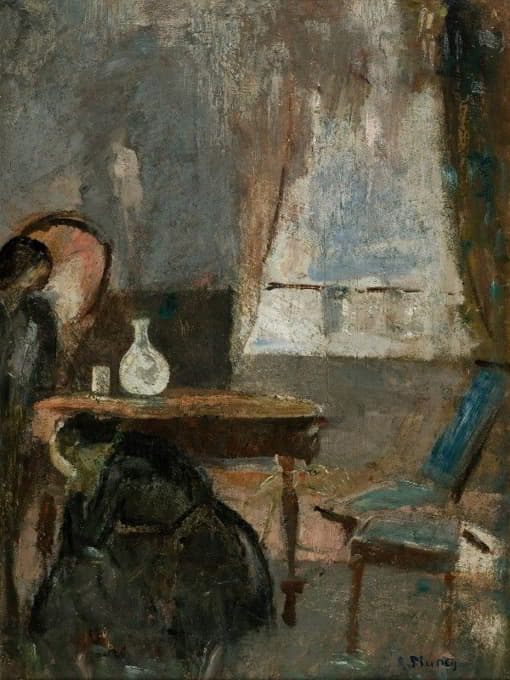 Edvard Munch - The hospital room