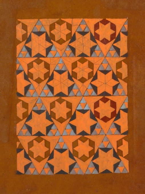 Anonymous - Design for a Woven Fabric