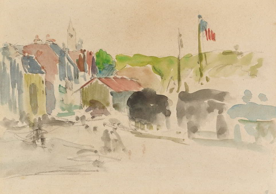 Paul Gauguin - Le Village