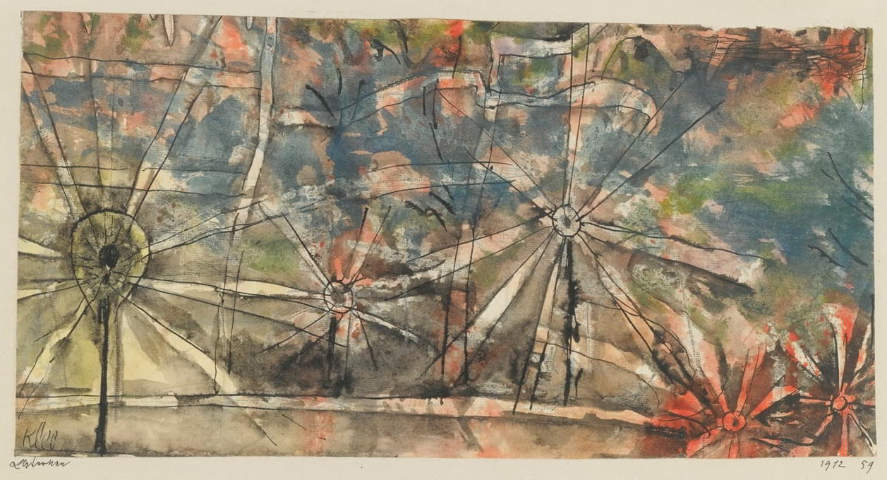 Paul Klee - Laternen (Street Lamps)