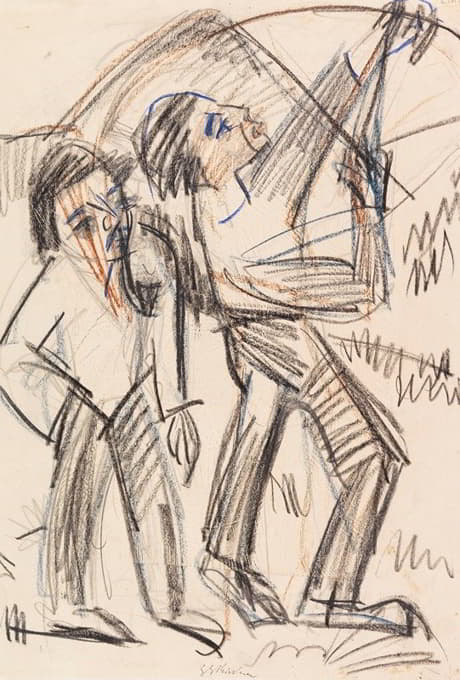Ernst Ludwig Kirchner - Bogenschütze