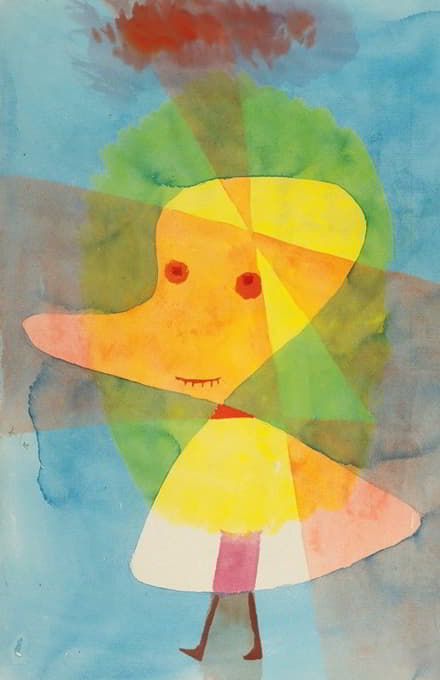 Paul Klee - Kleiner Gartengeist (Small Garden Ghost)