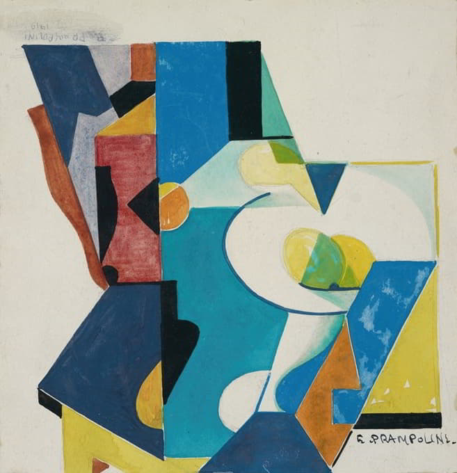 Enrico Prampolini - Abstract Still Life