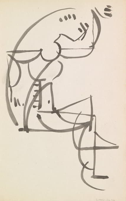 Henri Gaudier-Brzeska - Figure Study