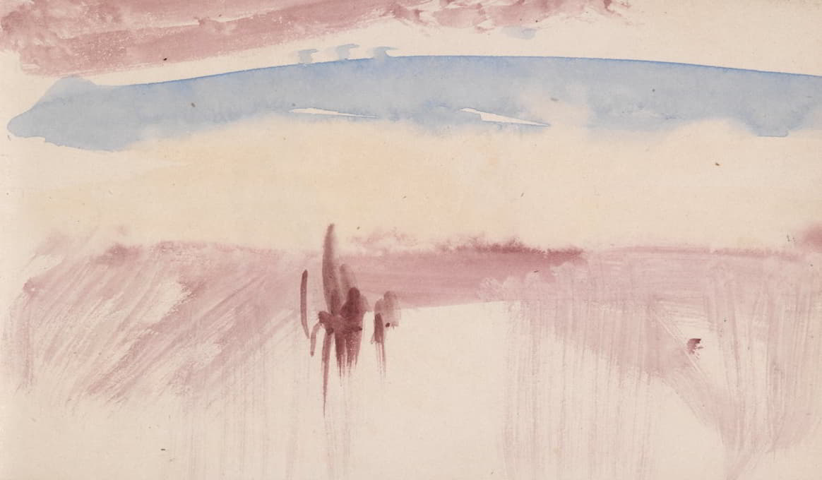 Joseph Mallord William Turner - The Channel Sketchbook 16