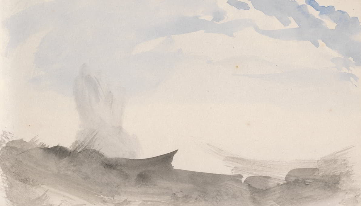 Joseph Mallord William Turner - The Channel Sketchbook 50