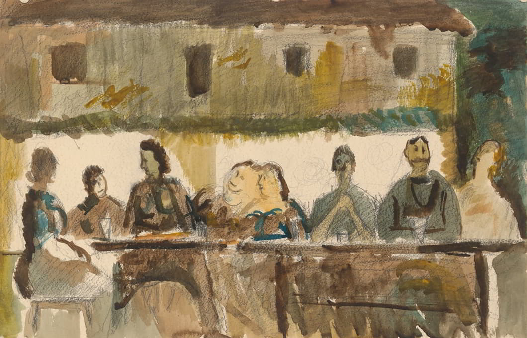 Cyprián Majerník - Feast in front of the House