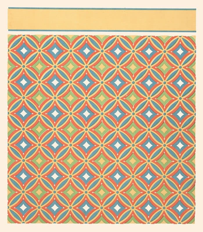 Gustave Jéquier - 29. Plafond du Tombeau D’amenemhat (n° 82)