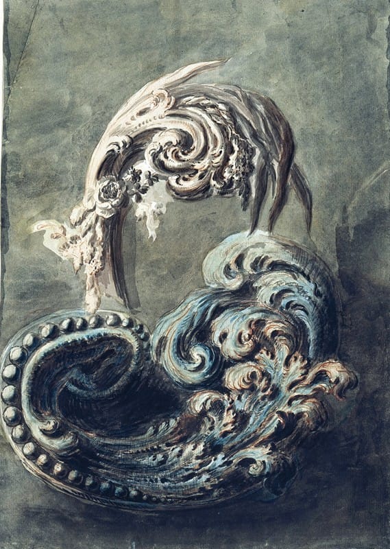 François Cuvilliés the Younger - Scroll Ornament