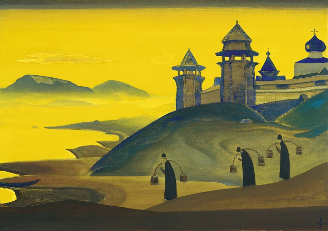 Nicholas Roerich - And We are Trying. From the Sancta Series