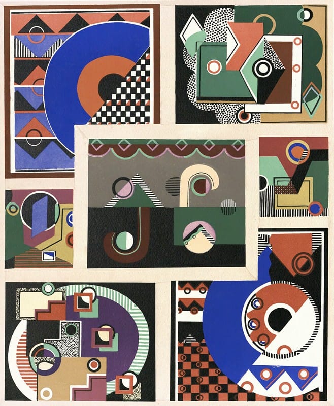 Georges Valmier - Collection decors et couleurs Pl.02