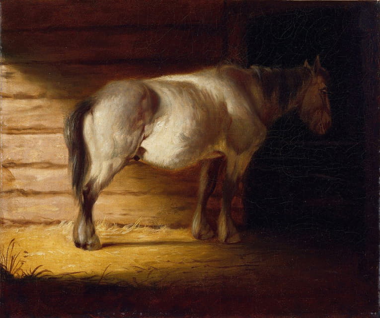George Caleb Bingham - Old Field Horse