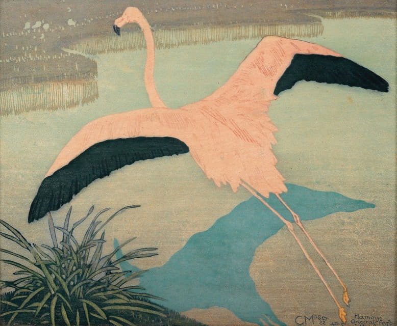 Carl Moser - Flamingo