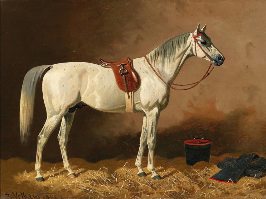 Emil Volkers - Grey in the Stable