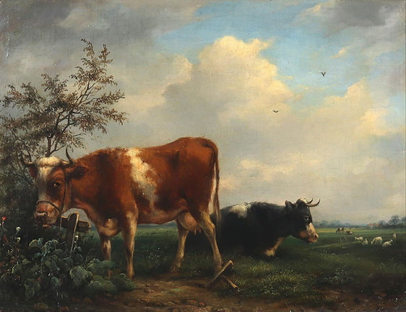 Dirk Van Lokhorst - Kühe Auf Der Weide