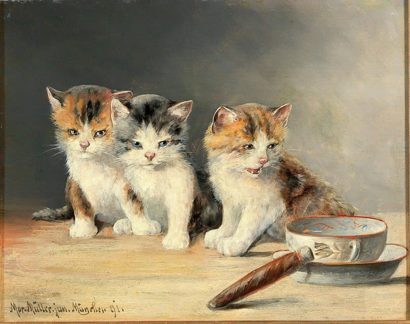 Moritz Müller - Three Kittens