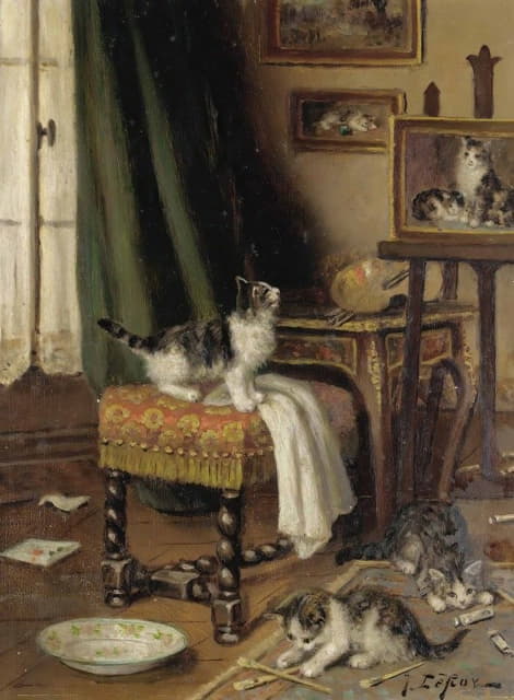 Jules Leroy - While The Artist’s Away The Cats Will Play
